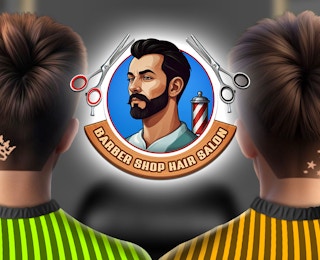 Barber Shop Hair Salon Simulator online game thumbnail
