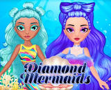 Diamond Mermaids Fashion Designer online game thumbnail