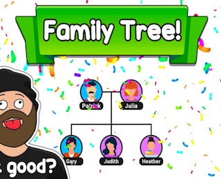 Family Tree Puzzle Adventure online game thumbnail