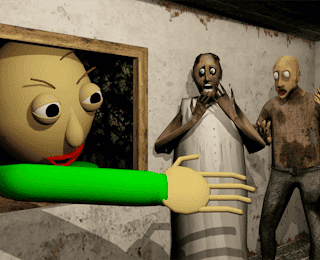 Granny vs Baldi and Grandpa Horror online game thumbnail