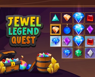 Jewel Legend Quest: Gem Matcher online game thumbnail