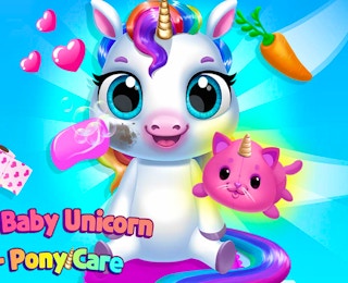 My Baby Unicorn - Pony Care online game thumbnail
