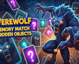Werewolf Memory Match: Hidden Objects online game thumbnail
